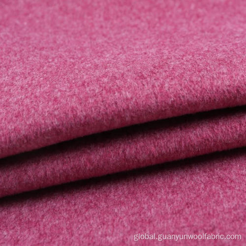 Lambs Wool Fleece Plain Dyed Polyester Heavy Garment Fabrics Manufactory